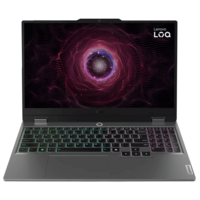 Lenovo LOQ 15ARP9 AMD Ryzen 5 Gaming Laptop (24GB, 512GB SSD, Windows 11 Home, 6GB Graphics, 15.6 inch 144 Hz Full HD IPS Display, NVIDIA GeForce RTX 3050, MS Office Home 2024, Luna Grey, 2.38 KG)