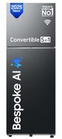 Samsung 419 L, 3 Star, Convertible 5-in-1, Digital Inverter, Frost Free Double Door, Bespoke AI WiFi Enabled Refrigerator 