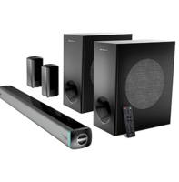 ZEBRONICS Juke bar 9550 pro 5.2 Soundbar (625 Watts), Dolby Audio