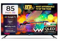  VW 215 cm (85 inches) Pro Series 4K Ultra HD Smart QLED Google TV VW85GQ1 