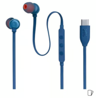 JBL Tune 310 Wired in-Ear Type C Earphone (Blue)