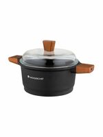 Wonderchef Black Caesar Aluminium Non Stick Casserole (24cm)