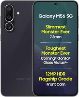 Samsung Galaxy M56 5G Mobile (Black, 8GB RAM, 128GB Storage)