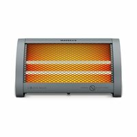Havells Cozio Nuo Room Heater| Dual Heat Setting 400/800 Watt| Dual Quartz Heating Rods| Silent Operation| Tip Over Protection| Fire Retardant Material| Anti Rust Reflector| 2 Year Warranty(Grey)