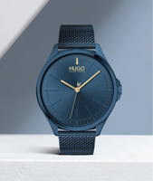 Hugo smash analog watch for men
