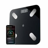 Cult Smart Body Fat Scale, 10 members, Bluetooth Weight Machine, Body Fat Analyzer, LED Display.