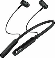 ONBIZ Bluetooth Neckband with 10MM Dynamic Drivers, 20+ Hours Playtime, Magnetic Attraction, Type-C Connectivity, Voice Assistant