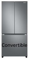Samsung 550 L, Convertible, Digital Inverter, Frost Free French Door Refrigerator (RF57A5032S9/TL, Silver, Refined Inox)