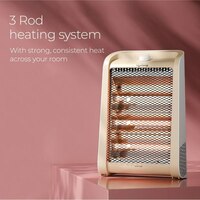  Lifelong LLQH926 Quartz Room Heater 3 Rods (1200W)