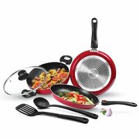 Milton Pro Cook Kitchen Jewel Set of 5 Non Stick Cookware | Induction and Gas Stove Friendly