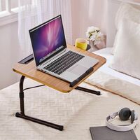Amazon Basics Iconic Lap Desk | Height Adjustable Laptop Table | 35 cm - H, 36 cm - L, 48 cm - W