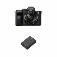 Sony Alpha ILCE-7M4K Full-Frame Hybrid Camera 33MP Interchangeable-Lens Mirrorless Camera (NP-FZ100) - Black