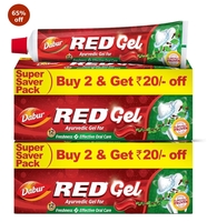 Dabur red gel toothpaste (150g × 4) 