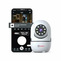 Trueview 2MP Smart CCTV Wi-fi Home Security Camera - SD Card Up to 256 GB, Night Vision (2MP Color Night Vision Smart Camera)