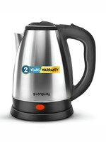 Longway Kestro Silver Toned & Black 1500 Watt Multi Cooker Electric Kettle 2 L