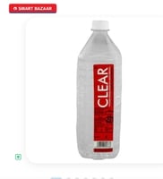 Clear Packaged Drinking Water with Added Minerals 1 L 