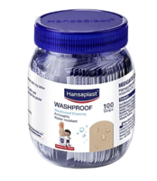 Hansaplast Washproof Strips - Medicated Dressing, 100 pcs