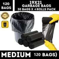 Garbage Bags (Medium Size) 120 Bags @ ₹119 | 150 Bags @ ₹160
