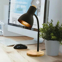 Eglo Veradal Table Lamp (43.5 cm, Black)