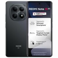 REDMI Note 15 5G (Black, 8GB RAM 256GB Storage) | 108MP OIS Camera 