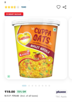 JioMart - Noodles & instant food off upto 72% 