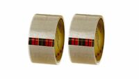 Scotch 3M BOPP Packaging Clear Tape (Transparent) | Pack of 2