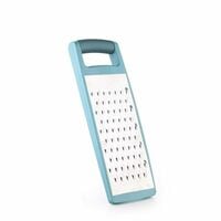 Ganesh Swift Stainless Steel Flat Vegetable Grater for Cheese, Potato, Carrot and Slicer with Non-Slip Base, Dishwasher Safe
