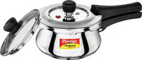 Prestige Deluxe Alpha Svachh 1.5 L Outer Lid Induction Bottom Pressure Cooker (Stainless Steel)