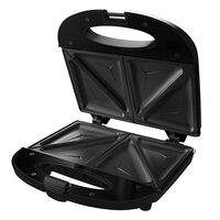 Crompton InstaServe Toast 800 Watts Sandwich maker with Powerful Heating element (Black)
