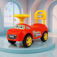 Kidsmate City Rider Musical Ride-On Car for Kids | Fun & Safe Baby Push Car 