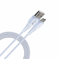 pTron Solero T241 2.4A Type-C Data & Charging USB Cable, 1-Meter Long (White)