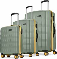 Aristocrat Comet Set of 3 Trolley Bag 56, 66 & 76cm | Small+Medium+Large | Hard Luggage