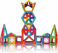 KIPA GAMING Magplay Magnetic Blocks 26 Pcs | Multi-Shape & Colour Magnetic Blocks | STEM Building Set for Kids 3+ | Creative Construction Learning Toy | Educational Game for Boys & Girls (Block 26)