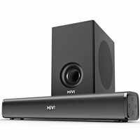Mivi Hip Hop 300 Soundbar with Subwoofer [2025 Latest Launch], 90 Watts Compact Home Theatre Sound Bar