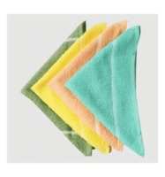 Cotton Colors Cotton Hand/Face Towel Set (4 pieces) (200GSM, Solid, Multicolor) on Instamart (location specific)