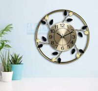  F K Metals Analog Wall Clock on Flipkart