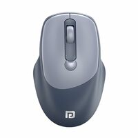 Portronics Toad 7 Wireless Mouse, Bluetooth 5.3V & 2.4 GHz Wireless, Adjust Sensitivity Upto 3200 DPI, Rechargeable Built in Battery(Grey)