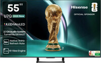 Hisense - 55U7Q 138.5 cm (55 inch) Ultra HD (4K) Mini LED Smart VIDAA TV 2025 Edition (55U7Q)