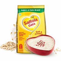 Saffola Oats | 1kg | Instant Rolled |Soft & Creamy |Power of Protein, Iron & Fibre | Nutritious grain