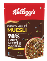 Kellogg's Choco Millet Muesli with Fruit, Seed & Multigrain 400g