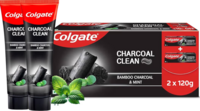 Colgate Charcoal Clean Deep Clean Oral Care Toothpaste, Bamboo Charcoal and Mint (Black Gel) 240g Saver Pack