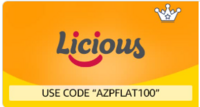 Flat ₹100 off And ₹75 cashback over ₹299 on Licious App