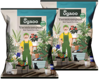 Check out Ugaoo Vermicompost for Plants (2 x 1kg) on Instamart