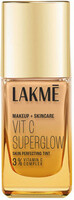 Lakmé VitC Srglow Skin Perfecting Tint Warm Crme W120 Foundation (Warm Crme, 25 ml)