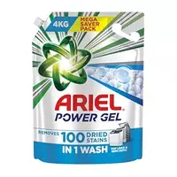 Ariel Power Gel Liquid Detergent for Top Load & Semi Auto – 4kg 