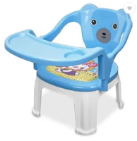 TONY STARK Baby Chair with Tray Strong & Durable Plastic Portable Chair for Kids,Upto 35Kgs Plastic Chair