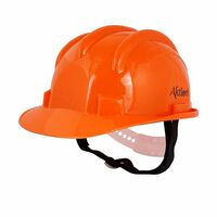 Aktion AK H11_ORG Safety Helmets Nape Type, IS 2925:1984 Color: Orange, Pack of 20