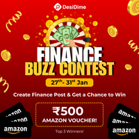 Contest Alert! Finance Buzz Contest | Top 3 Win ₹500 Amazon Vouchers Each
