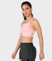 Zip-Up Sports Bra