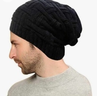 Bindian Premium Woolen Slouchy Beanie Cap (With Soft Fur Lining)